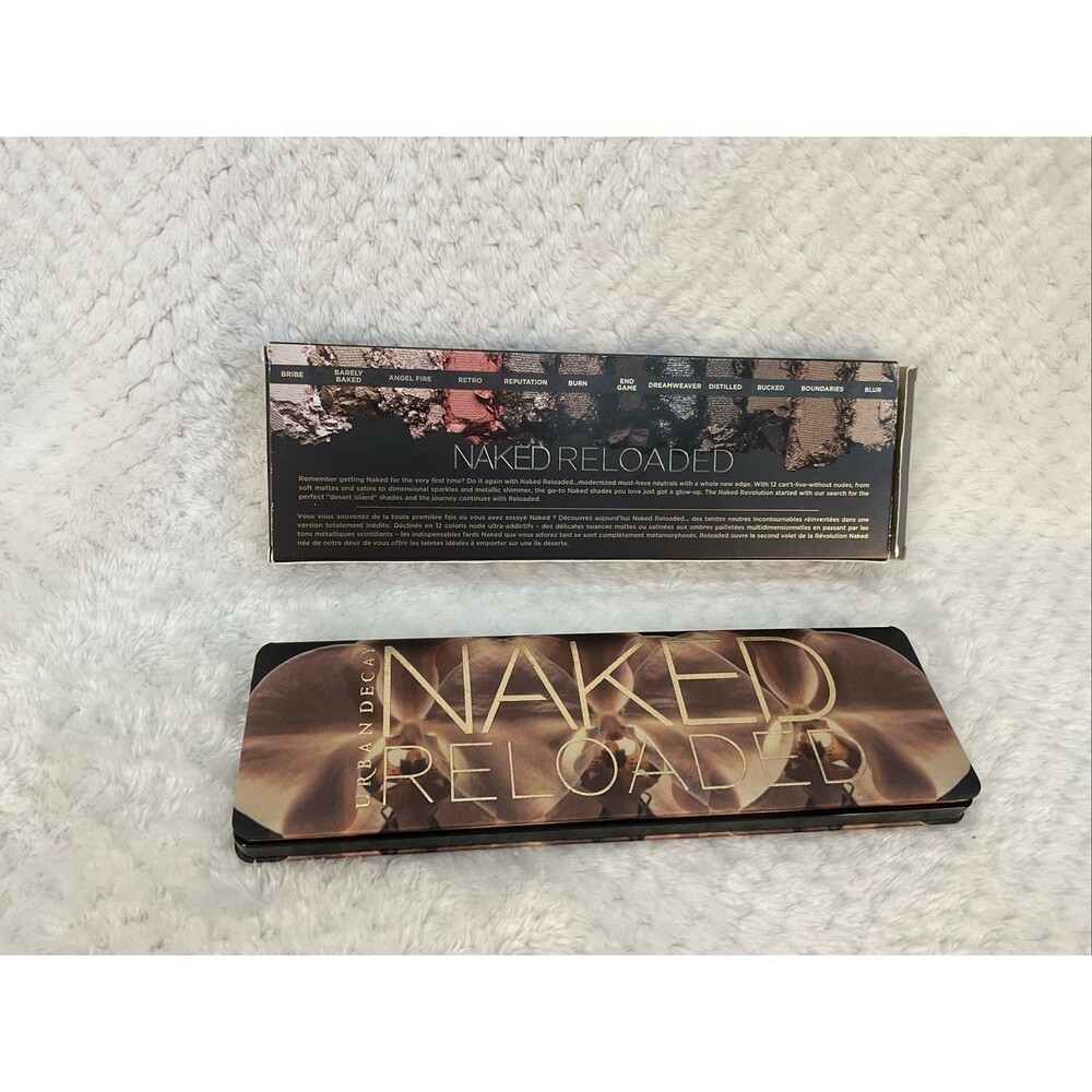 Urban Decay Naked Reloaded Eyeshadow Palette AUTHENTIC 12 Shades Full Size NIB - Picture 3 of 3